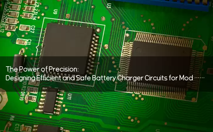 The Power of Precision: Designing Efficient and Safe Battery Charger Circuits for Modern Life