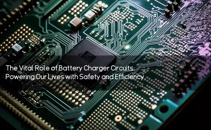 The Vital Role of Battery Charger Circuits: Powering Our Lives with Safety and Efficiency.