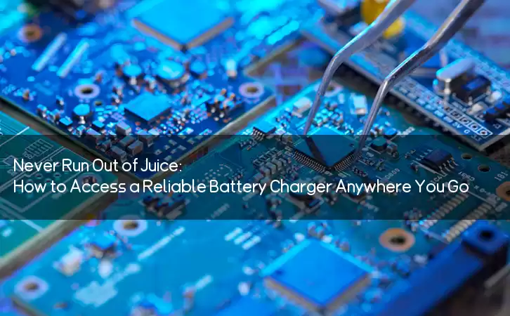 Never Run Out of Juice: How to Access a Reliable Battery Charger Anywhere You Go