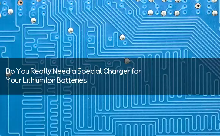 Do You Really Need a Special Charger for Your Lithium Ion Batteries?