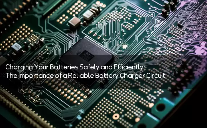 Charging Your Batteries Safely and Efficiently: The Importance of a Reliable Battery Charger Circuit