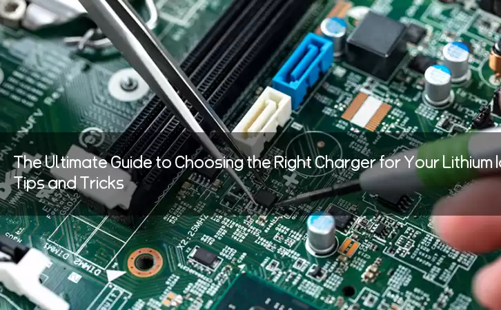 The Ultimate Guide to Choosing the Right Charger for Your Lithium Ion Battery: Tips and Tricks