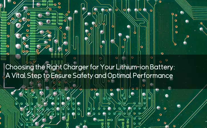 Choosing the Right Charger for Your Lithium-ion Battery: A Vital Step to Ensure Safety and Optimal Performance