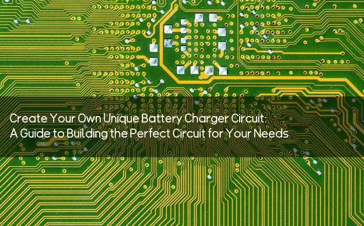 Create Your Own Unique Battery Charger Circuit: A Guide to Building the Perfect Circuit for Your Needs
