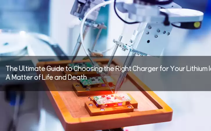 The Ultimate Guide to Choosing the Right Charger for Your Lithium Ion Batteries: A Matter of Life and Death