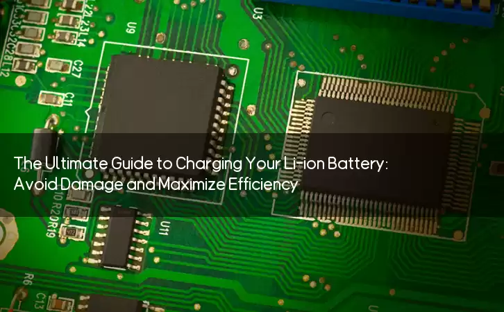 The Ultimate Guide to Charging Your Li-ion Battery: Avoid Damage and Maximize Efficiency