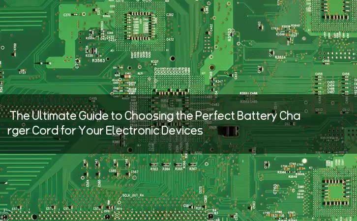 The Ultimate Guide to Choosing the Perfect Battery Charger Cord for Your Electronic Devices