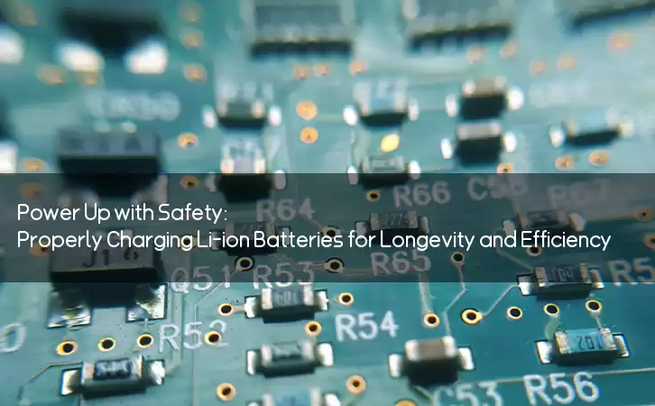 Power Up with Safety: Properly Charging Li-ion Batteries for Longevity and Efficiency