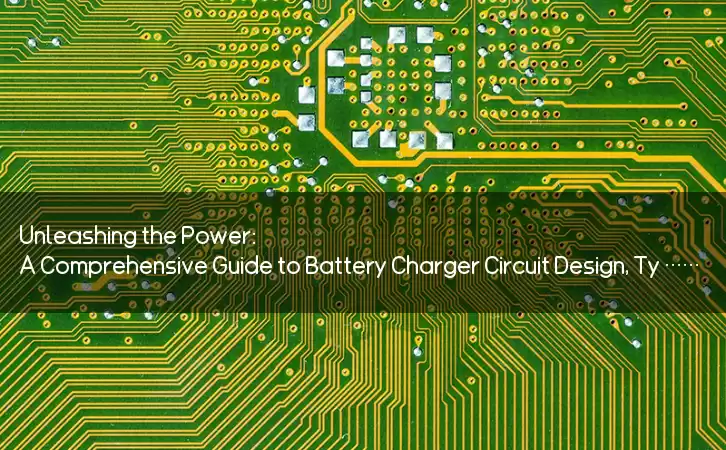 Unleashing the Power: A Comprehensive Guide to Battery Charger Circuit Design, Types, and Applications