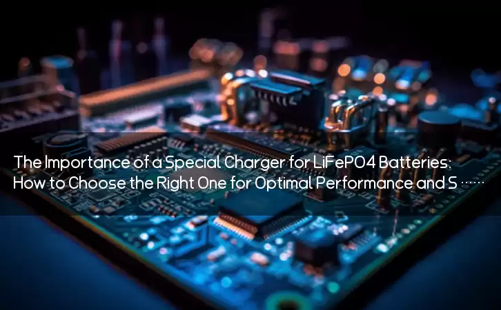 The Importance of a Special Charger for LiFePO4 Batteries: How to Choose the Right One for Optimal Performance and Safety