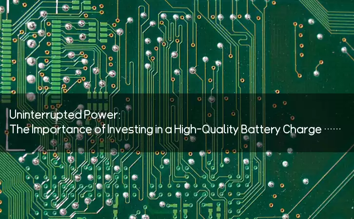 Uninterrupted Power: The Importance of Investing in a High-Quality Battery Charger Cord