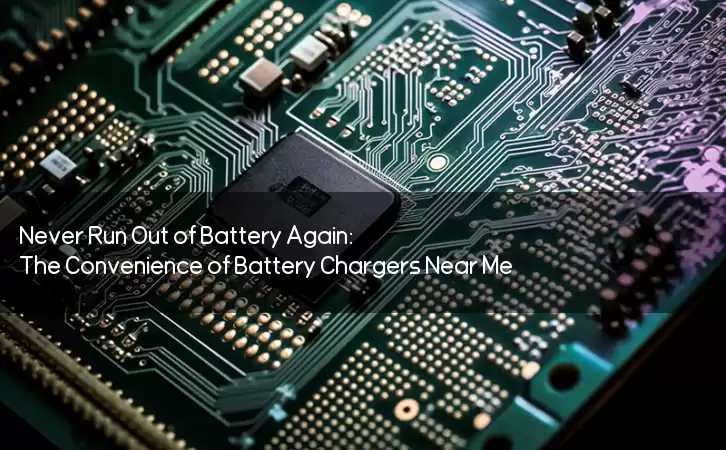 Never Run Out of Battery Again: The Convenience of Battery Chargers Near Me