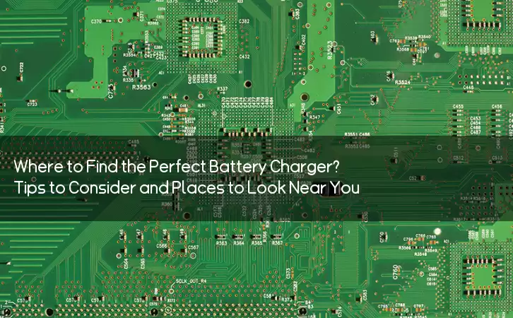 Where to Find the Perfect Battery Charger? Tips to Consider and Places to Look Near You!