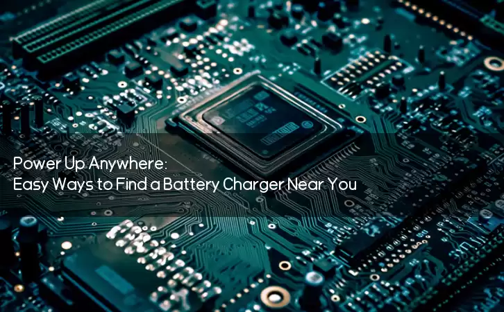 Power Up Anywhere: Easy Ways to Find a Battery Charger Near You