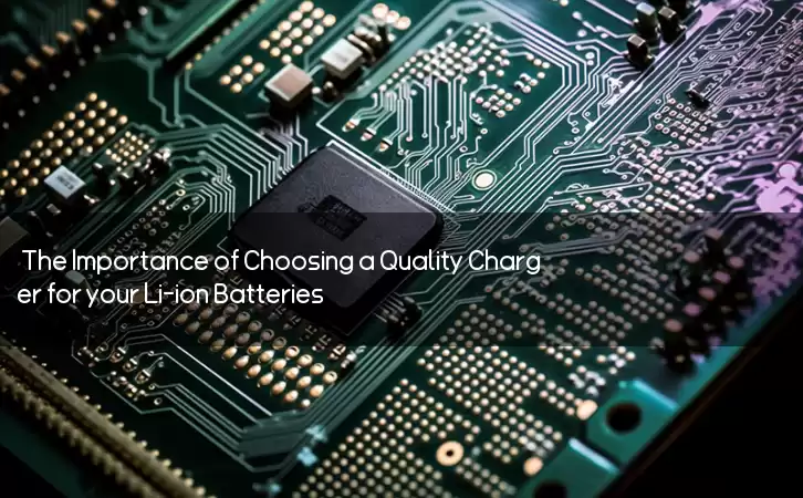 The Importance of Choosing a Quality Charger for your Li-ion Batteries