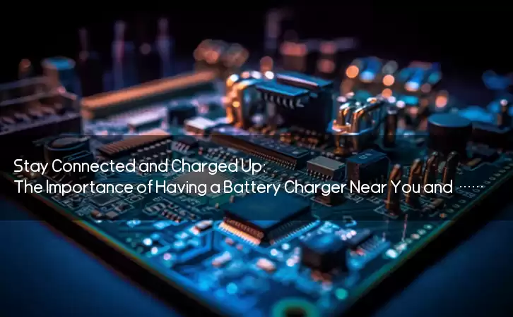 Stay Connected and Charged Up: The Importance of Having a Battery Charger Near You and Where to Find It