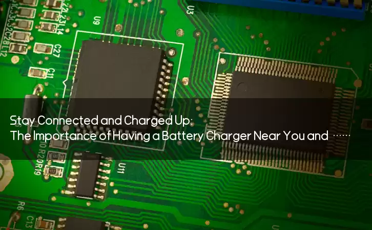 Stay Connected and Charged Up: The Importance of Having a Battery Charger Near You and Where to Find It