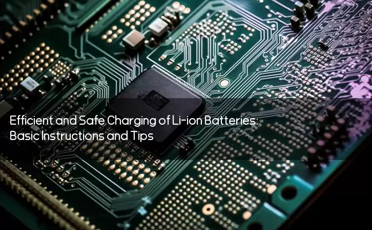 Efficient and Safe Charging of Li-ion Batteries: Basic Instructions and Tips