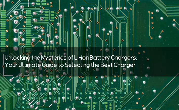 Unlocking the Mysteries of Li-ion Battery Chargers: Your Ultimate Guide to Selecting the Best Charger