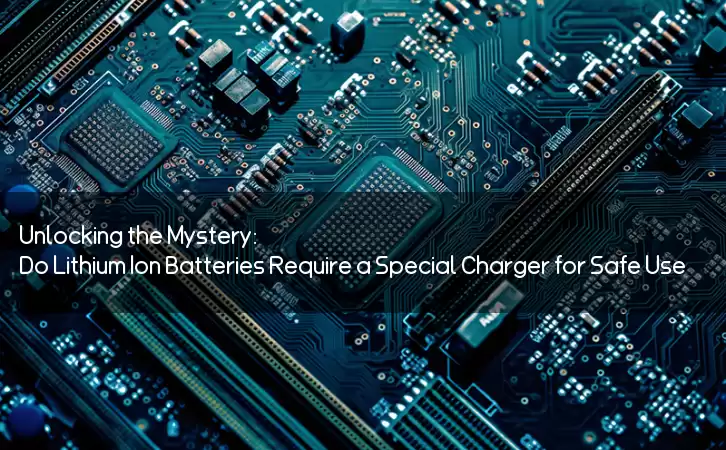 Unlocking the Mystery: Do Lithium Ion Batteries Require a Special Charger for Safe Use?