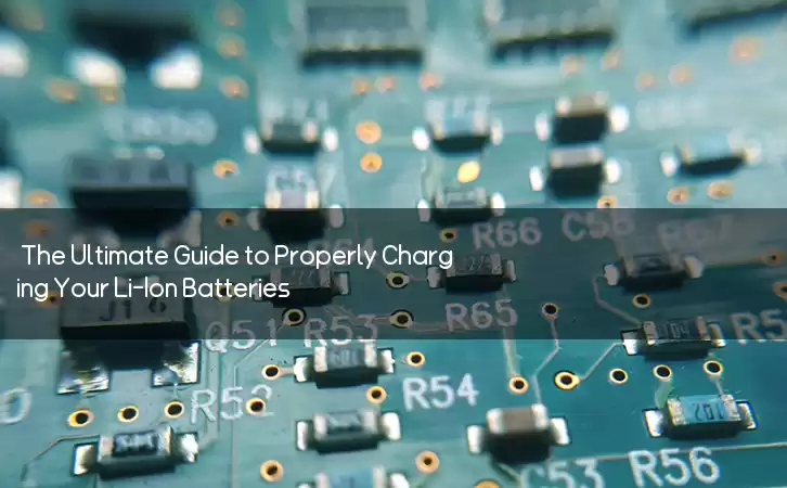 The Ultimate Guide to Properly Charging Your Li-Ion Batteries