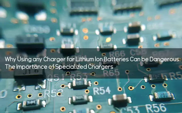 Why Using any Charger for Lithium Ion Batteries Can be Dangerous: The Importance of Specialized Chargers