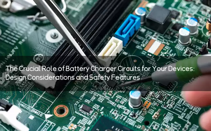 The Crucial Role of Battery Charger Circuits for Your Devices: Design Considerations and Safety Features