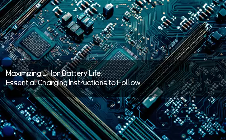 Maximizing Li-Ion Battery Life: Essential Charging Instructions to Follow